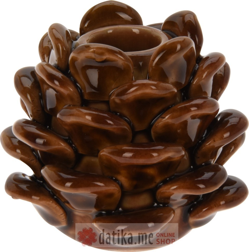Koopman Svijecnjak u obliku sisarke, 7cm (Braon)