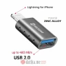 Swissten OTG Adapter Lightning (M) / USB-A (F) в Черногории