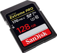 SanDisk Extreme Pro SDXC Card 128GB