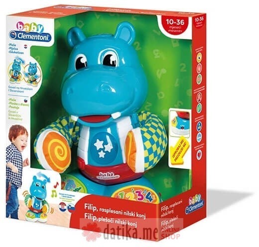 Clementoni Igracka inteaktivni hippo Filippo