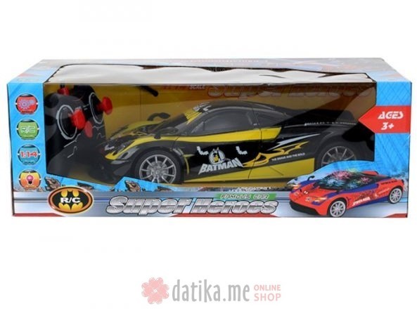 Igraсka auto na daljinsko upravljanje Batman sa svijetlom 1/14 в Черногории
