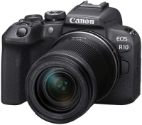 Canon EOS R10 + RF-S 18-45 IS STM f/4.5-6.3 + EF-EOS R ADAPTER