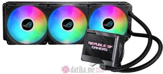 Asus ROG Ryujin II 360 ARGB Performance AIO CPU Liquid Cooler with OLED Display - 360mm