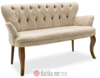 PAKKETO DVOSJED Samara beige antique 130x64x78cm