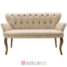 PAKKETO DVOSJED Samara beige antique 130x64x78cm