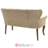 PAKKETO DVOSJED Samara beige antique 130x64x78cm