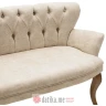 PAKKETO DVOSJED Samara beige antique 130x64x78cm