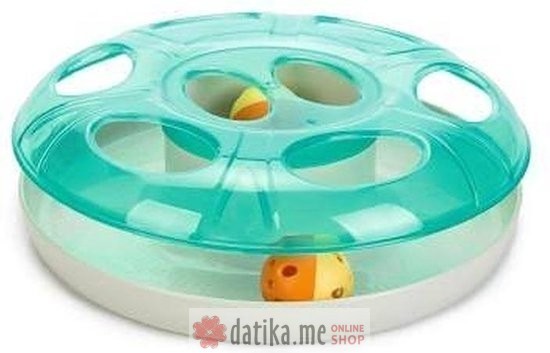 Beeztees IGRAČKA ZA MACE KRUG SA LOPTICOM 25cm в Черногории