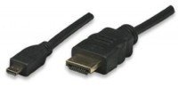  	E-Green Kabl HDMI (M) - HDMI Mikro-D (M) 1.5m crni 