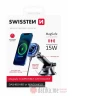Swissten Magnetic Car Holder with Wireless Charger 15W (MagSafe compatible)
