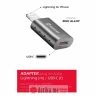 Swissten Adapter Lightning (M) / USB-C (F)
