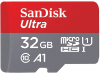 SanDisk Ultra microSDHC + SD Adapter 64GB/32GB