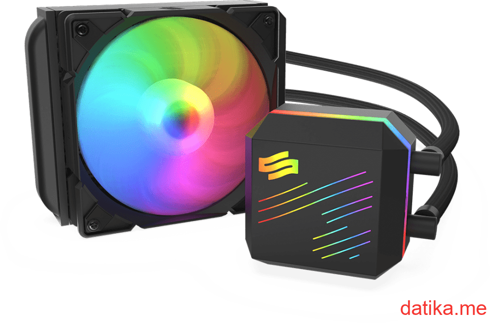 SilentiumPC Navis EVO ARGB 120, Liquid Cooling, 4 PIN PWM+3 PIN, SPC239