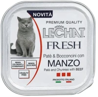 Monge LeChat Adult Pašteta Sa Govedinom I Pilećom Jetrom 100g