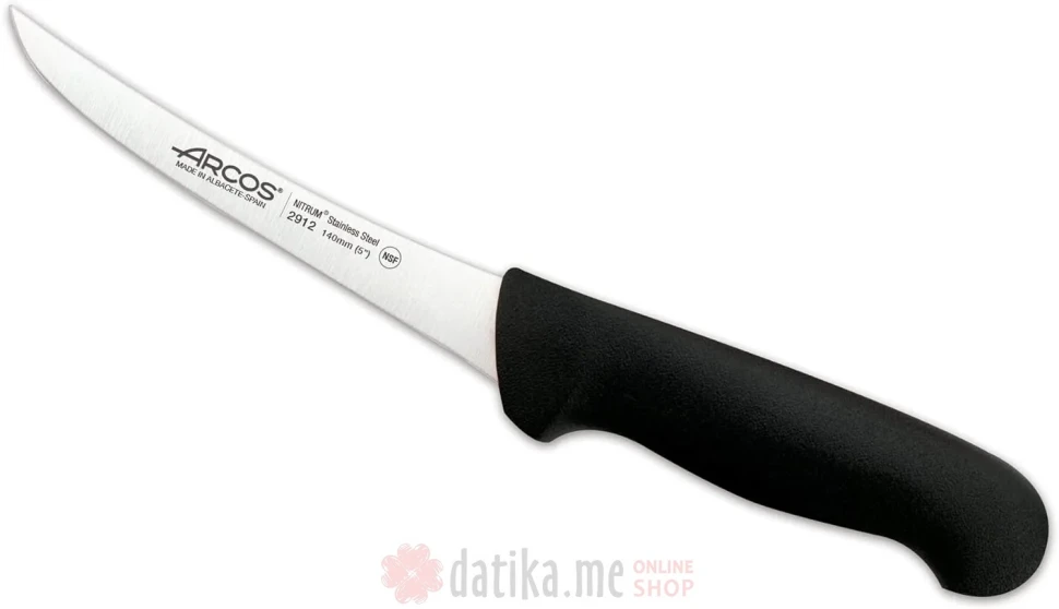 ARCOS NOZ ZA PANDLOVANJE 140mm CRNI