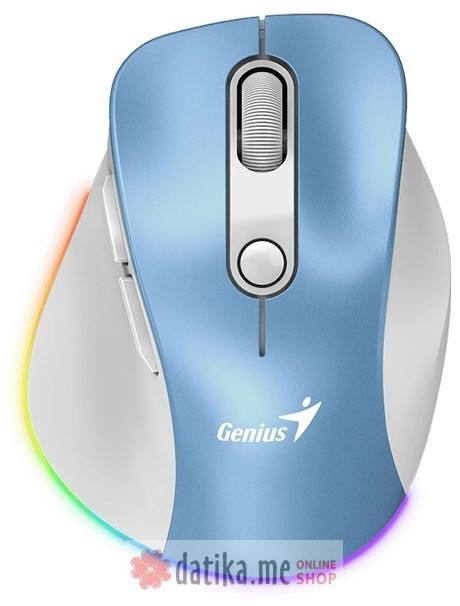 GENIUS Ergo 9000S Pro Light Blue USB Bežični plavi miš в Черногории