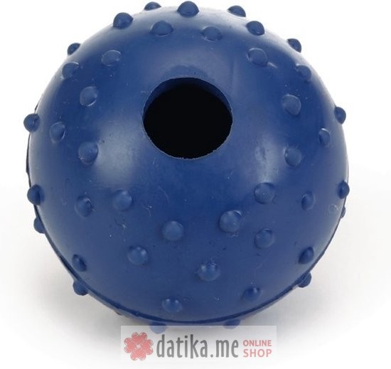 Beeztees IGRACKA ZA PSE LOPTA SA ZVONCEM BLUE 9CM