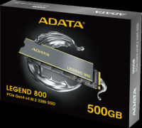 A-DATA 500GB M.2 PCIe Gen 4 x4 LEGEND 800 ALEG-800-500GCS