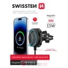 Swissten Magstick Car Holder With Wireless Charger 15W / 7,5W (MagSafe compatibile)