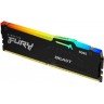 KINGSTON Fury Beast Black RGB DIMM DDR5 8GB 4800MT/s ,  KF548C38BBA-8 