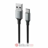 Swissten Data cable textile II USB / USB-C 1.5m Black