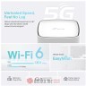 TP-LINK ARCHER NX200 5G AX1800 Wireless Dual-Band Gigabit Router, 1 Nano SIM Card Slot, 3*Gb LAN в Черногории