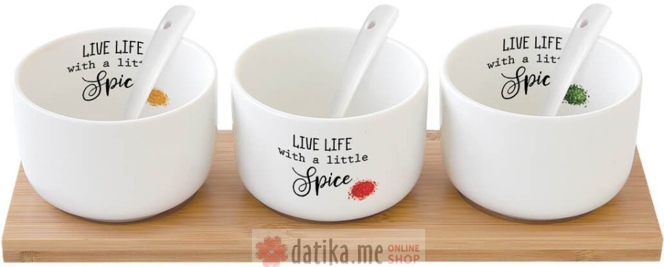 EASY LIFE SET ZA POSLUZIVANJE 3/1 26x8cm