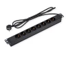 VALUE 19" PDU for Cabinets, 8x, 4000W, CEE 7/7 German Type Plug, 3 m