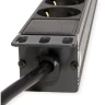 VALUE 19" PDU for Cabinets, 8x, 4000W, CEE 7/7 German Type Plug, 3 m