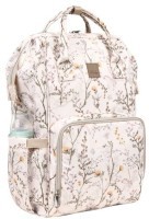 Kikka boo torba za mamu SIENA Luxe Secret Garden Deep Beige 2025