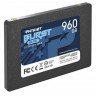 Patriot SSD 960GB 2.5" 7mm Burst Elite Solid State Drive, PBE960GS25SSDR 