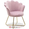 PAKKETO FOTELJA Evi pakoworld velvet in pink color 73x62x87cm