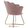 PAKKETO FOTELJA Evi pakoworld velvet in pink color 73x62x87cm