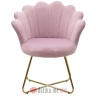 PAKKETO FOTELJA Evi pakoworld velvet in pink color 73x62x87cm