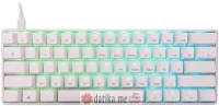 White Shark SHINOBI-2 TASTATURA White BLUE