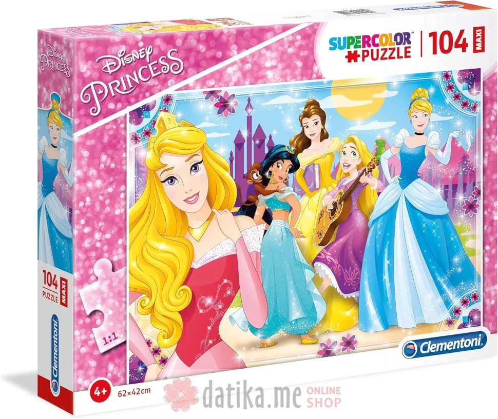 Clementoni Puzle104 maxi princess в Черногории