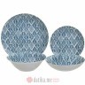 INART SERVIS ZA RUCAVANJE PORCELAIN BLUE/WHITE 19kom