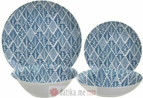 INART SERVIS ZA RUCAVANJE PORCELAIN BLUE/WHITE 19kom