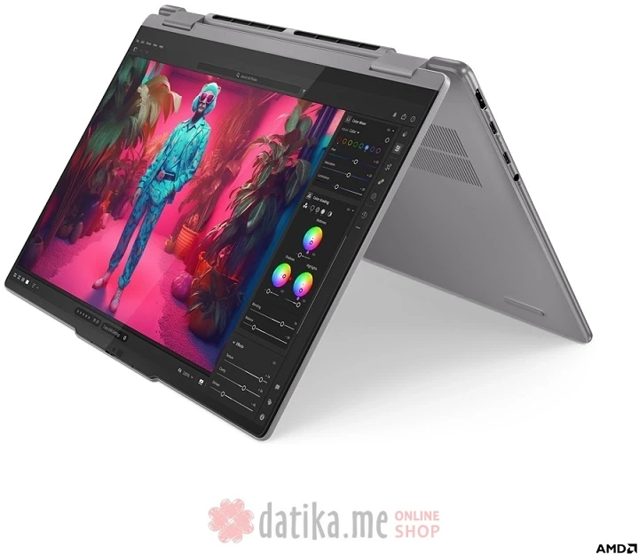 Lenovo Yoga 7 2-in-1 14AHP9 Ryzen 5 8640HS/16GB/1TB SSD/Radeon 760M/14" 1920x1200 Touch/Olovka, 83DK001UYA   в Черногории