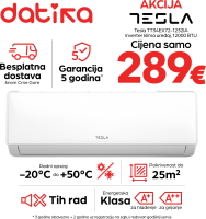 Tesla TT34EX72-1232IA Inverter klima uređaj, 12000 BTU