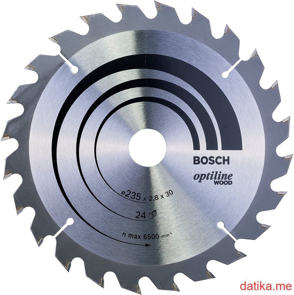 Bosch List kružne testere za drvo Optiline Wood 235x30/25x2.8mm 24 в Черногории
