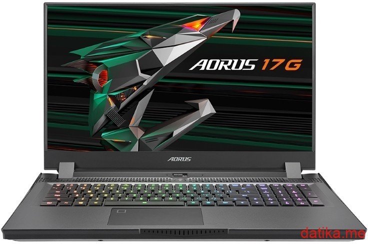 Gigabyte AORUS 17G KD i7-11800H/16GB/512GB SSD/RTX 3060P 6GB/17.3" FHD 300Hz/ Win10Home в Черногории