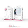 XO wall charger CE04 PD 65W 2x USB-C 1x USB white