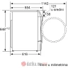 Bosch WNC254A0BY Mašina za pranje i sušenje veša, 10.5/6 kg/1400 okr