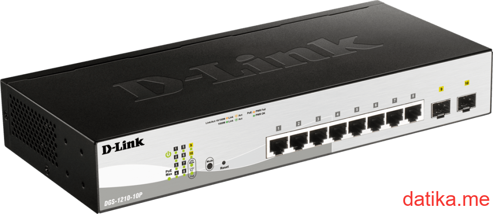 D-Link DGS-1210-10 Gigabit Smart+ Managed Switch