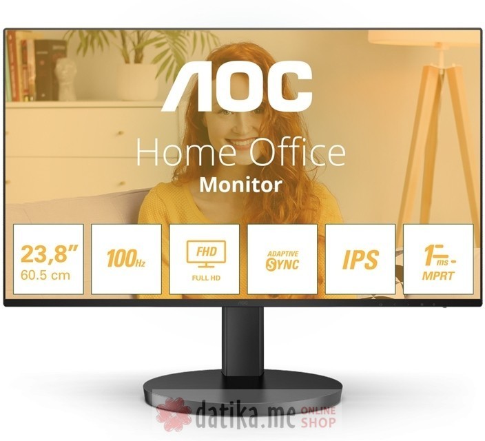 Monitor AOC 24B3HA2 23.8" Full HD IPS 100Hz