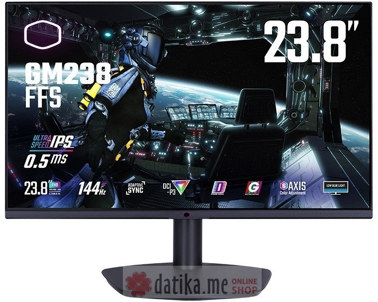 Cooler Master GM238-FFS 23.8" Full HD IPS 144Hz Gaming Monitor in Podgorica Montenegro