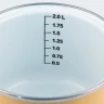 FACKELMANN SERPA DUBOKA EMAJL (žuta) 16cm/2L SA STAKLENIM POKLOPCEM в Черногории