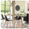 EDG Enzo De Gasperi STOLICA SEDIA H86X44X53 Black