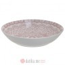 INART SERVIS ZA RUCAVANJE PORCELAIN RED/WHITE 19kom в Черногории